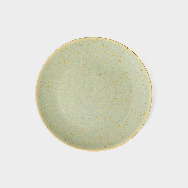 TCS スペックル ピスタチオ サイド プレート 22cm