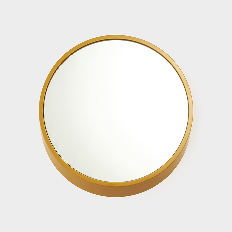 TCS ビゾー ウォールミラー 45cm グロス オーカー