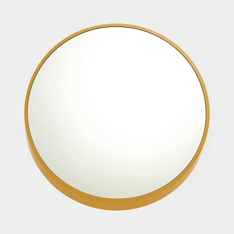 TCS ビゾー ウォールミラー 75cm グロス オーカー