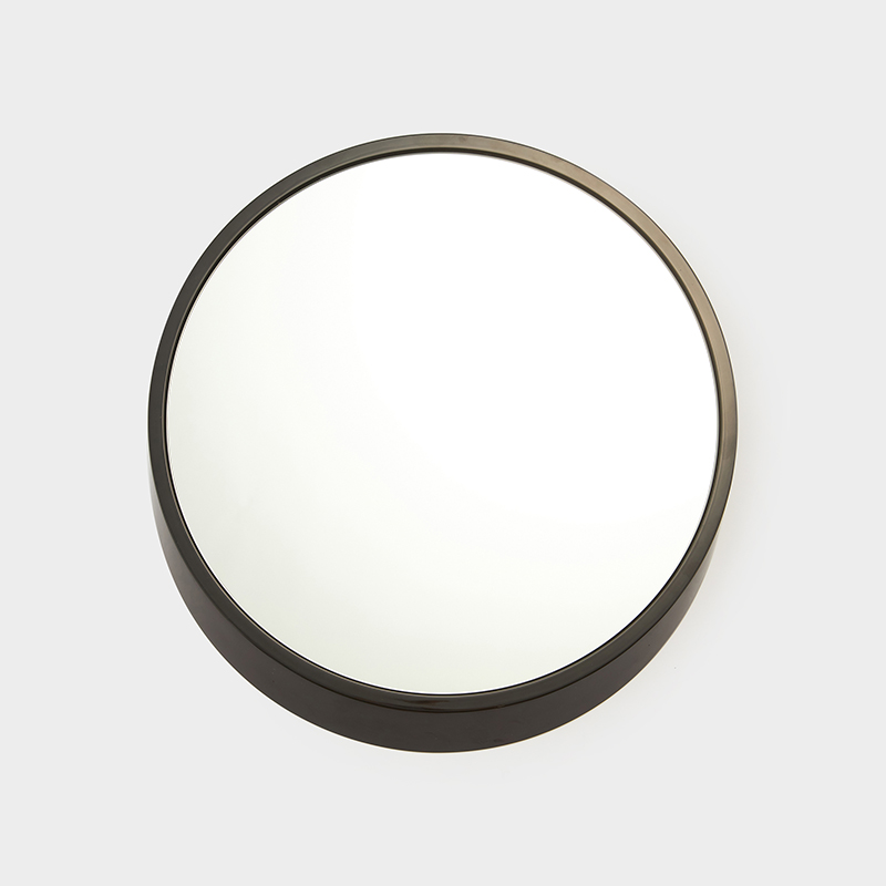 TCS ビゾー ウォールミラー 45cm グロス ブラック