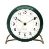 ARNE JACOBSEN (アルネヤコブセン)テーブルクロック ステーション グリーン