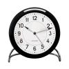 ARNE JACOBSEN (アルネヤコブセン)テーブルクロック ステーション ブラック