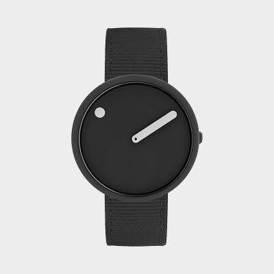 PICTO(ピクト)ウォッチ マンタレイ ブラック ダイアル マンタレイ ブラック リサイクルストラップ 40mm