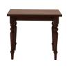 BYO TABLE D LEG 85X85 WALNUT OIL
