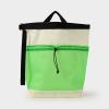 TEMBEA(テンベア)ロール トップ トート ホワイト/グリーン