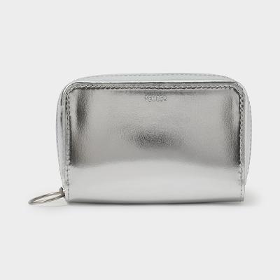 TEMBEA(テンベア)ミニ ジップ ミラー シルバー