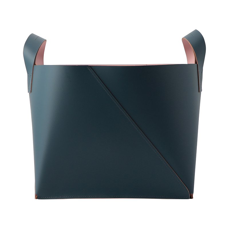 クエロ バスケット ウィズ ハンドル ペトロールソフトピンク