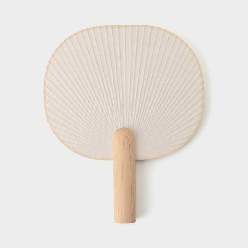 KHJ Studio フォレストブリーズ ジオメトリック ファン ワイド ホワイト