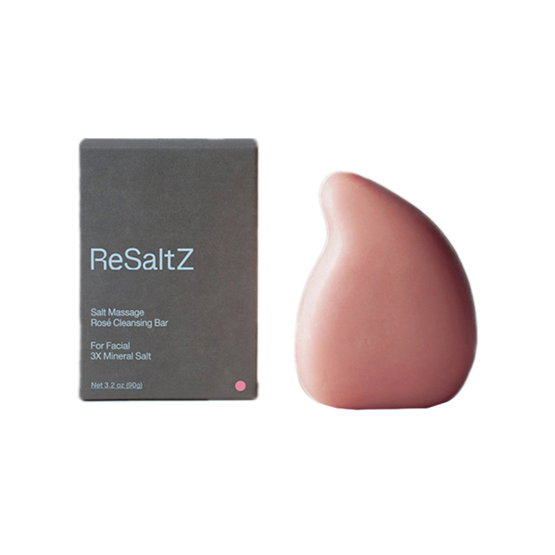 ReSaltZ(リソルツ)ソルトマッサージ ローズ クレンジングバー フェイシャル