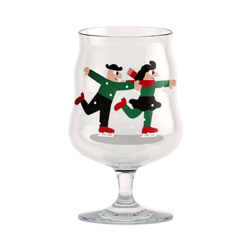HOLMEGAARD×Mikkeller(ホルムガード×ミッケラー)ユニバーサル ビアグラス 400ml クリスマス2024 BOX入り