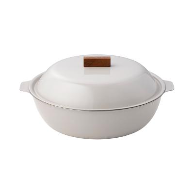 KINTO（キントー）KAKOMI IH琺瑯鍋 2L サンドベージュ