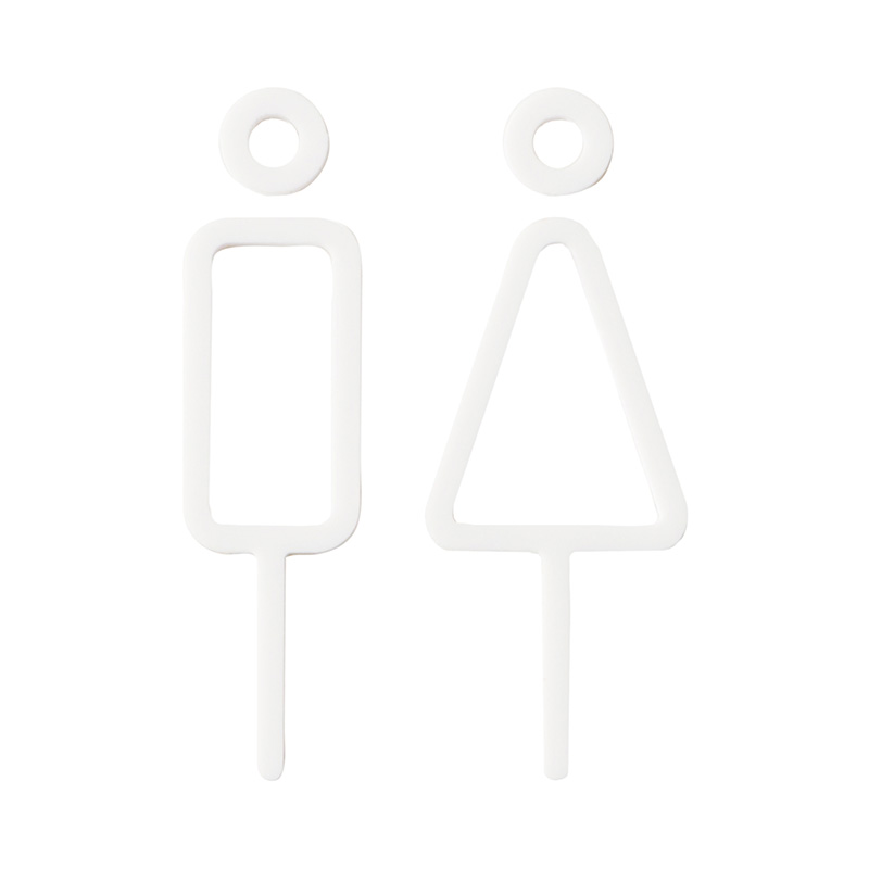 MOHEIM(モヘイム)サイン レストルーム/ホワイト