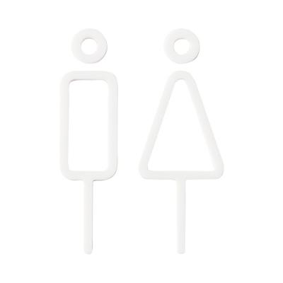 MOHEIM(モヘイム)サイン レストルーム/ホワイト