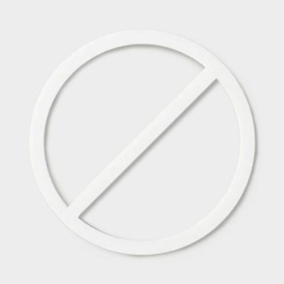 MOHEIM（モヘイム）サイン 「DO NOT ENTER」 ホワイト