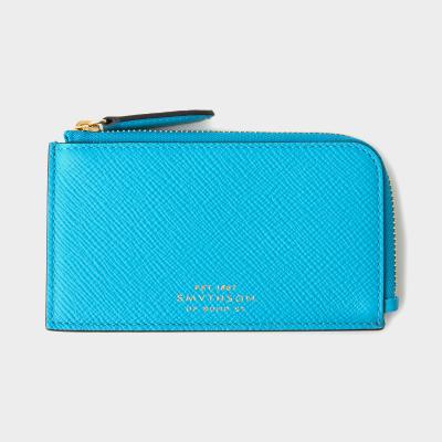 PANAMA 4CC COIN PURSE B TURQUOISE