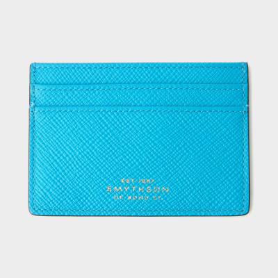 PANAMA FLAT CARD HOLDER B TURQUOISE