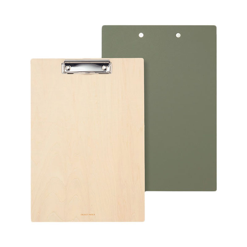 OBJECT INDEX(オブジェクトインデックス)レイヤード クリップボード オリーブ バック A4