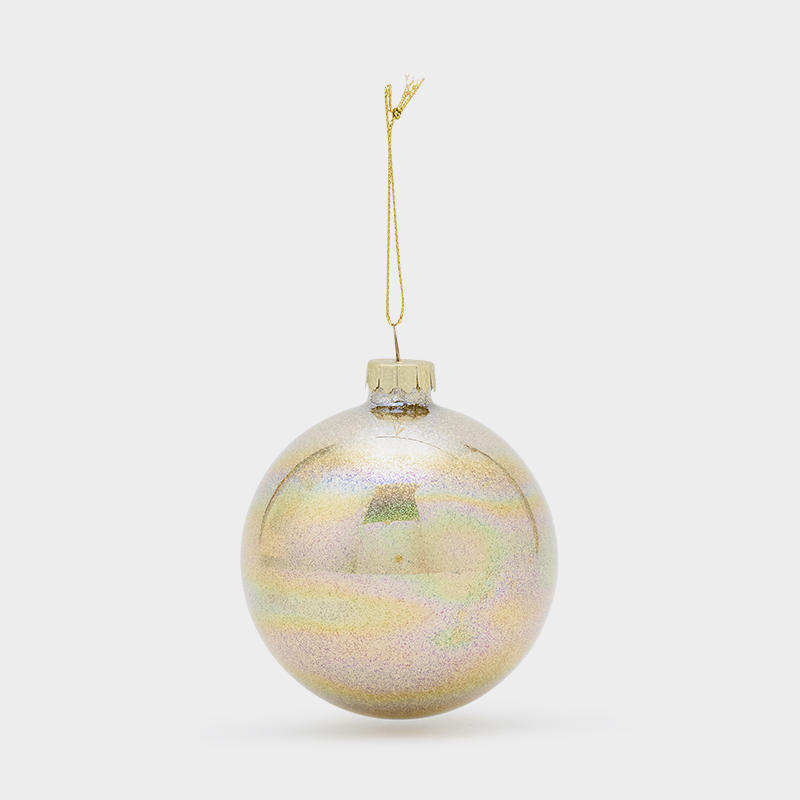 ゴールド ラスター ガラスボール オーナメント