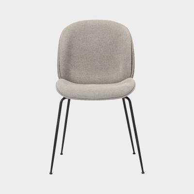 BEETLE DINING CHAIR GREY/BASE BK