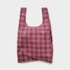 BAGGU（バグゥ）スタンダード バグゥ ピンク タータン