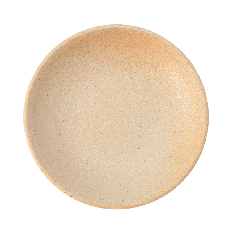 Hissan.pottery-R(ヒッサンポッタリー)再生陶器 平皿 12CM キャロット