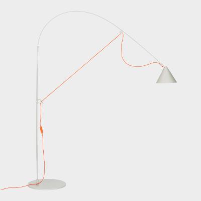 Midgard Licht（ミッドガード・リヒト）AYNO（アイノ）L フロアランプ シルクグレー / ネオンオレンジ