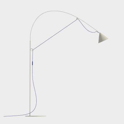 Midgard Licht（ミッドガード・リヒト）AYNO（アイノ）L フロアランプ シルクグレー / ウルトラマリン（ブルー）