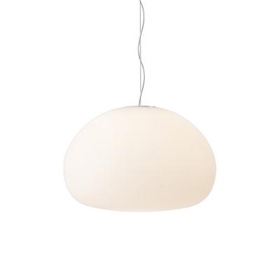 FLUID PENDANT LAMP / LARGE, OPAL WHITE
