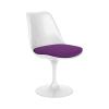 Knoll(ノル)TULIP ARMLESS CHAIR(チューリップ アームレスチェア)ホワイト トーナス ダークパープル