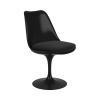 Knoll(ノル)TULIP ARMLESS CHAIR(チューリップ アームレスチェア)ブラック トーナス ブラック