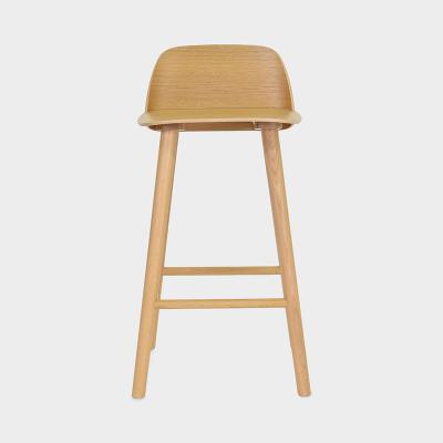 32031 NERD COUNTER STOOL SH65 OAK