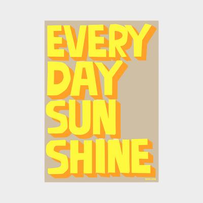 RUDE（ルード）ポスター エブリデイ サンシャイン