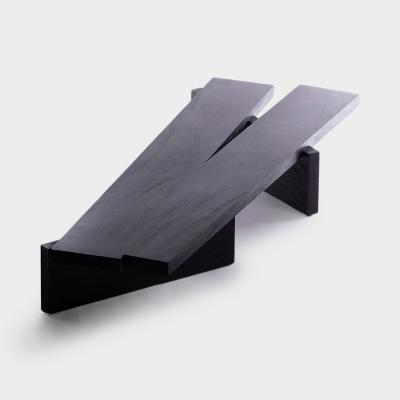 MESA COFFEETABLE ROUGH BLACK