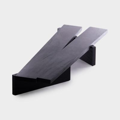 MESA COFFEETABLE ROUGH BLACK