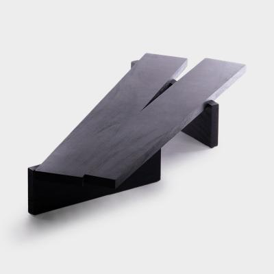 MESA COFFEETABLE ROUGH BLACK
