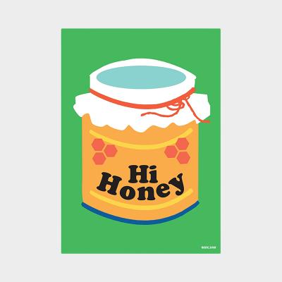 RUDE（ルード）ポスター ハイ ハニー