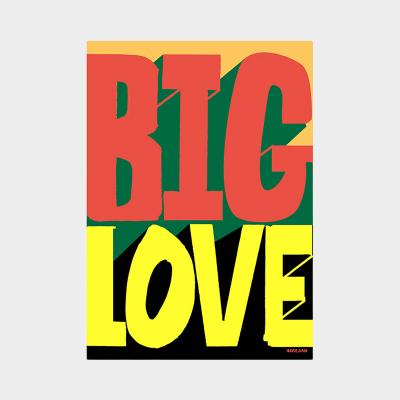 RUDE（ルード）ポスター ビッグ ラブ