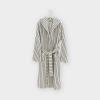 TEKLA(テクラ)フードバスローブ レイシンググリーンストライプM