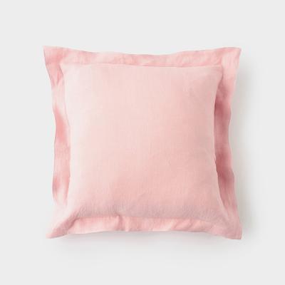 アウン オーガニック ヘンプ フレームクッションカバー 45×45 ローズティー