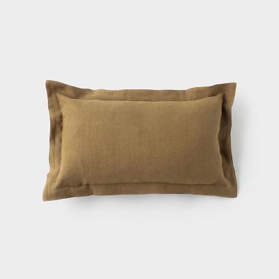 アウン オーガニック ヘンプ フレームクッションカバー 30×50 ビスケット