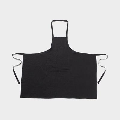 TCS ヘンプ エプロン ブラック