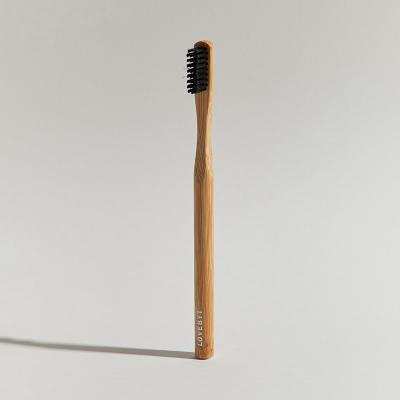 LOVEBYT(ラブバイト)サステナブル バンブー 歯ブラシ チャコール