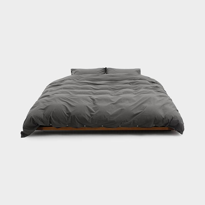 TEKLA(テクラ)パーケール シングルデュベカバー ダークトープ