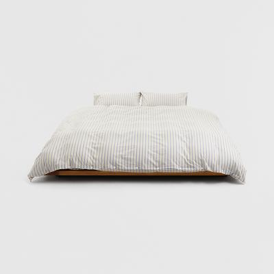 TEKLA（テクラ）パーケール ダブルデュベカバー ニードルストライプ