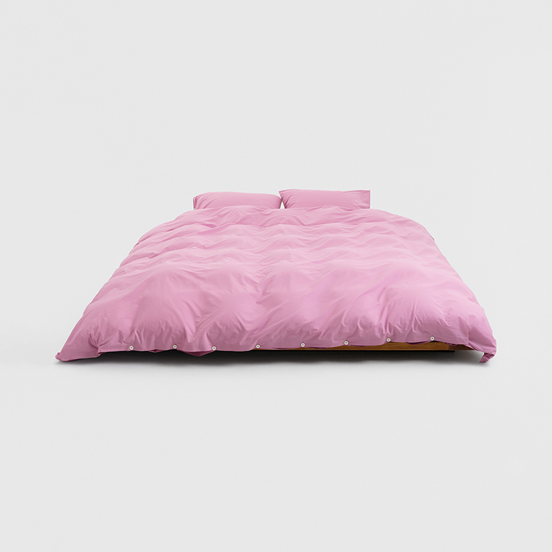 TEKLA(テクラ)パーケール ダブルデュベカバー マロウピンク