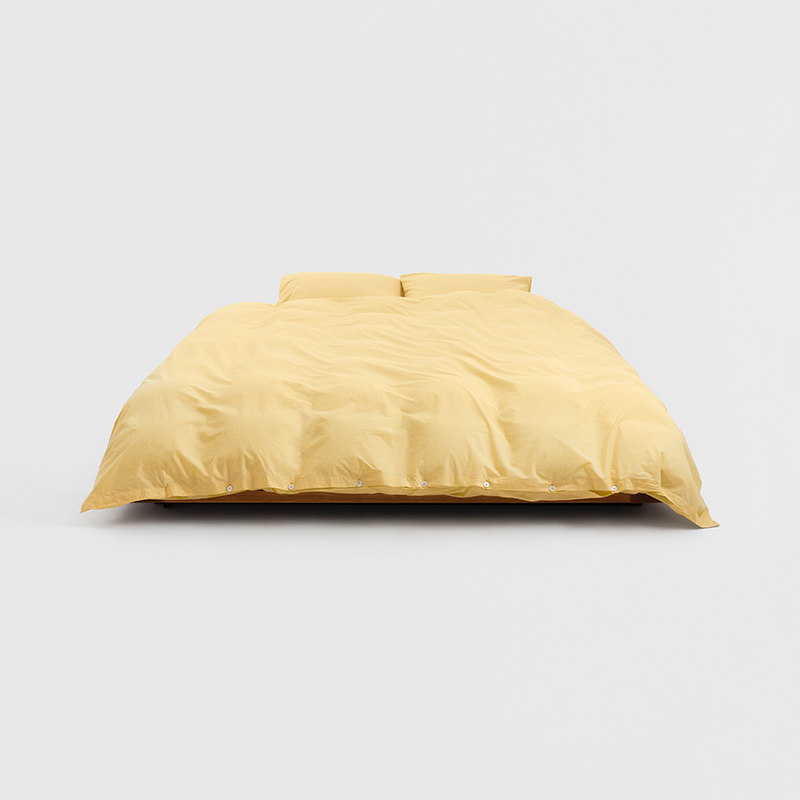 TEKLA(テクラ)パーケール クイーンデュベカバー シェイドイエロー