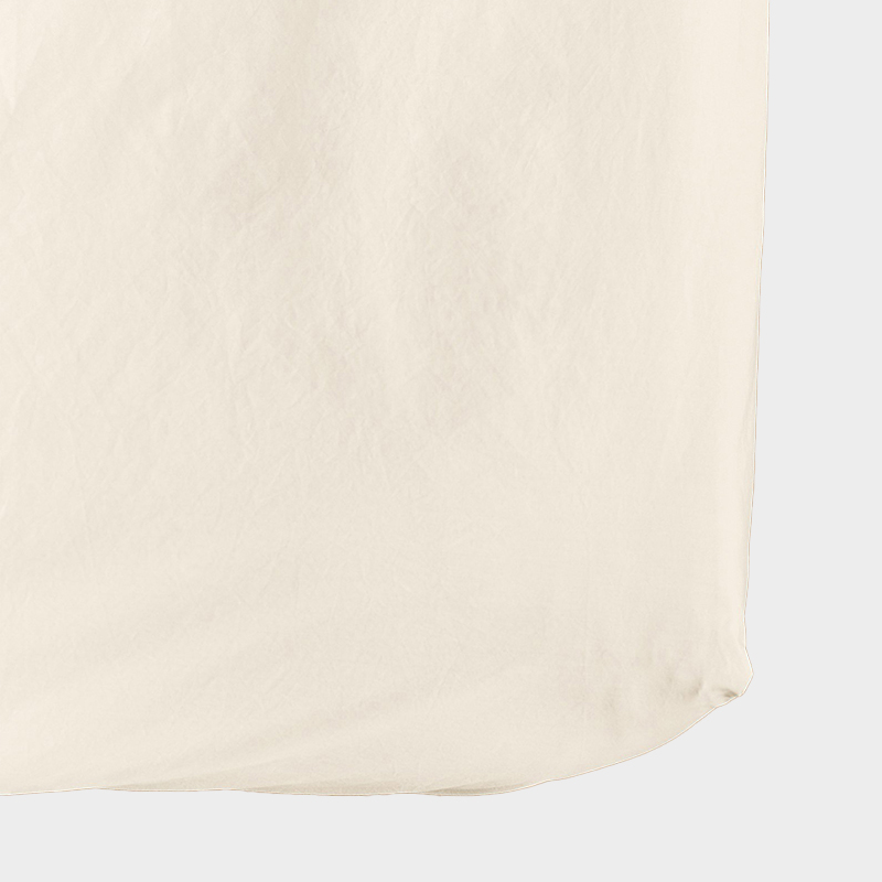 TEKLA(テクラ)パーケール ダブルフィットシーツ ウィンターホワイト