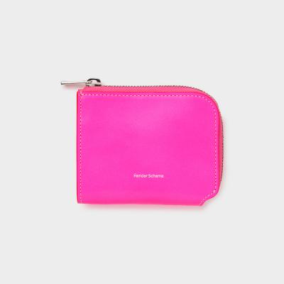 HENDER SCHEME（エンダースキーマ）ハイライト L ウォレット ピンク