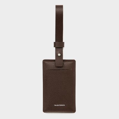 HENDER SCHEME（エンダースキーマ）ウェルダーラゲージタグ ダークブラウン