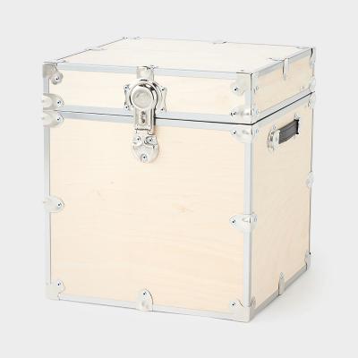 RHINO TRUNK&CASE（ライノ トランク&ケース）キューブドームトランク ネイキッド/シルバー